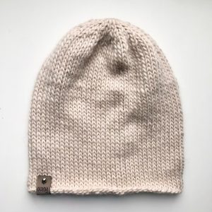 Beige Chaz Beanie