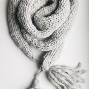 Grey Cosmic Scarf